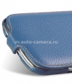 Кожаный чехол для Samsung Galaxy S3 (i9300) Melkco Premium Leather Case, цвет Dark Blue LC