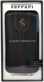 Кожаный чехол для Samsung Galaxy S4 (i9500) Ferrari Montecarlo Booktype, цвет black (FEMTFLBKS4BL)