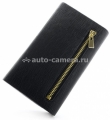 Кожаный чехол для Samsung Galaxy S4 (i9500) Ozaki O!coat Zippy, цвет Black (OC731BK)