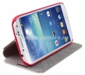 Кожаный чехол для Samsung Galaxy S4 (i9500) Uniq Scribe, цвет red (GS4GAR-SCRORG)