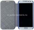 Кожаный чехол для Samsung Galaxy S4 mini (i9190) Uniq Scribe, цвет blue (S4MGAR-SCRBLU)