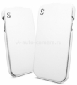 Кожаный чехол для Samsung Galaxy S4 SGP Leather Case illuzion Legend, цвет white (SGP10256)