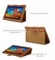 Кожаный чехол для Samsung Galaxy Tab 2 10.1 P5100 BeyzaCases Folio, цвет красный