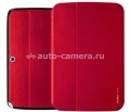 Кожаный чехол для Samsung Galaxy Tab 3 10.1 (P5200) Uniq Couleur, цвет cool in red (GT310GAR-COLRED)