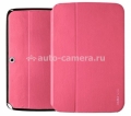 Кожаный чехол для Samsung Galaxy Tab 3 10.1 (P5200) Uniq Couleur, цвет hawaii fuchsia (GT310GAR-COLPNK)