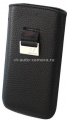 Кожаный чехол для Samsung S5560 Beyzacases Retro Strap, цвет flo black (BZ19151)