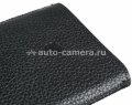 Кожаный чехол для Sony Xperia S BeyzaCases Retro Super Slim Strap, цвет flo black (BZ21338)