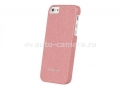 Кожаный чехол на заднюю крышку iPhone 5 / 5S Vetti Craft Leather SnapCover, цвет pink lychee (IPO5LES1110107)