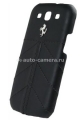 Кожаный чехол на заднюю крышку Samsung Galaxy S3 (i9300) Ferrari Hard California, цвет черный (FECFGS3FB)