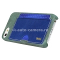 Кожаный чехол-накладка для iPhone 5 / 5S Vetti Craft Prestige Card Holder, цвет Lake Blue & Shine Blue (IPO5LESCHLBVT1)