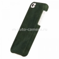 Кожаный чехол-накладка для iPhone 5C Melkco Leather Snap Cover Craft Limited Edition Prime Dotta, цвет Classic Vintage Green