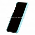 Кожаный чехол-накладка для iPhone 5C Melkco Leather Snap Cover, цвет Tiffany blue