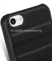 Кожаный чехол-накладка для iPhone 5C Melkco Snap Cover Craft Limited Edition Prime Horizon, цвет Black Wax Leather
