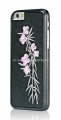 Кожаный чехол-накладка для iPhone 6 BMT Petite Couturiere Flora (ip6-fl-pnk-cry)