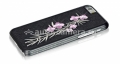 Кожаный чехол-накладка для iPhone 6 BMT Petite Couturiere Flora (ip6-fl-pnk-cry)