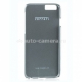 Кожаный чехол-накладка для iPhone 6 Plus Ferrari 458 Hard, цвет Black (FE458HCP6LBL)
