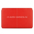Кожаный чехол-папка для Macbook Air 11" BeyzaCases Zero Sleeve, цвет red (BZ20072)