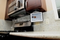 Кухонный держатель с динамиками и чехлом на заднюю крышку iPad InCarBite SI-102 (iM), цвет белый