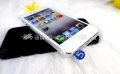 Мобильное украшение для iPhone 5 линия Пятерка, цвет blue
