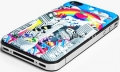 Наклейка iPhone 4 и 4S id America Cushi Original, цвет rainbow (CSI-403)