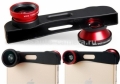 Объектив для iPhone 6 Plus Photo Lens 3 in 1, цвет Red (Photo Lens 3 in 1)