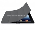 Оригинальный полиуретановый чехол для iPad 3 и iPad 4 Apple Smart Case Polyurethane, цвет Dark Grey (MD306ZM/A)