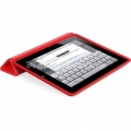 Оригинальный полиуретановый чехол для iPad 3 и iPad 4 Apple Smart Case Polyurethane, цвет Red (MD479LL/A)