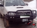 Передний силовой бампер RusArmorGroup для Toyota Hilux с дугой