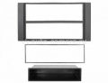 Переходная рамка для Ford C-MAX, Focus 2, Fusion, Fiesta, Transit с кармашком RP-FRCMe (Carav 10-001)