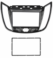 Переходная рамка для Ford Focus 3, C-Max 2011 2din, крепеж, черная (комплектация авто с 4.2" ЖК) RP-FRFC3b