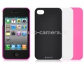 Пластиковый чехол для iPhone 4 LUXA2 PH1, Pink (LHA0008A)