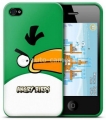 Пластиковый чехол для iPhone 4/4S Gear4 Angry Birds Hard Plastic Case, цвет зеленый (ICAB407)