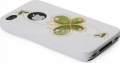 Пластиковый чехол для iPhone 4/4S iCover Butterfly, цвет Heart White (IP4-HP-BH/W)