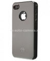 Пластиковый чехол для iPhone 4/4S iCover Mirror Dark Silver (IP4-MT-DS)