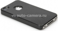 Пластиковый чехол для iPhone 4/4S iCover Polka dots, цвет black (IP4-SD-BK)
