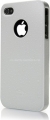 Пластиковый чехол для iPhone 4/4S iCover Polka dots, цвет white (IP4-SD-W)
