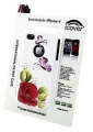 Пластиковый чехол для iPhone 4/4S iCover Rose, цвет White (IP4-HP-RO/W)