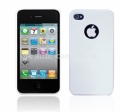 Пластиковый чехол для iPhone 4/4S iCover Rubber, цвет white (IP4-RF-W)