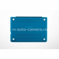 Пластиковый чехол для Macbook Pro 15" Retina Fliku Protect Pro, цвет голубой (FLK100402)