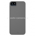 Пластиковый чехол на заднюю крышку для iPhone 5 / 5S Case Mate Barely There, цвет gray (CM022398)