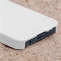 Пластиковый чехол на заднюю крышку для iPhone 5 / 5S Case Mate Barely There, цвет white (CM022392)