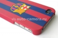 Пластиковый чехол на заднюю крышку iPhone 4 и 4S FCBarcelona AZ Cover Barca Logo (BRCI003)