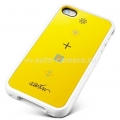 Пластиковый чехол на заднюю крышку iPhone 4 и 4S SGP Karim Rashid Harmony, цвет yellow (SGP08822)
