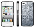 Пластиковый чехол на заднюю крышку iPhone 4 и 4S SGP Linear Mirror Series Case, цвет black (SGP09086)