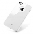 Пластиковый чехол на заднюю крышку iPhone 4 и 4S SGP Ultra Thin Air Pastel Series, цвет белый (SGP08384)