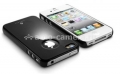 Пластиковый чехол на заднюю крышку iPhone 4 и 4S SGP Ultra Thin Air Vivid Series, цвет черный (SGP08378)