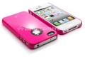 Пластиковый чехол на заднюю крышку iPhone 4 и 4S SGP Ultra Thin Air Vivid Series, цвет розовый (SGP08381)