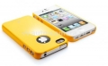 Пластиковый чехол на заднюю крышку iPhone 4 и 4S SGP Ultra Thin Air Vivid Series, цвет желтый (SGP08379)