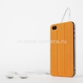 Пластиковый чехол на заднюю крышку iPhone 4 и 4S TidyTilt Smart Cover, цвет оранжевый (TT1ORANGE)