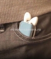 Пластиковый чехол на заднюю крышку iPhone 4 и 4S TidyTilt Smart Cover, цвет синий (TT1BLUE)